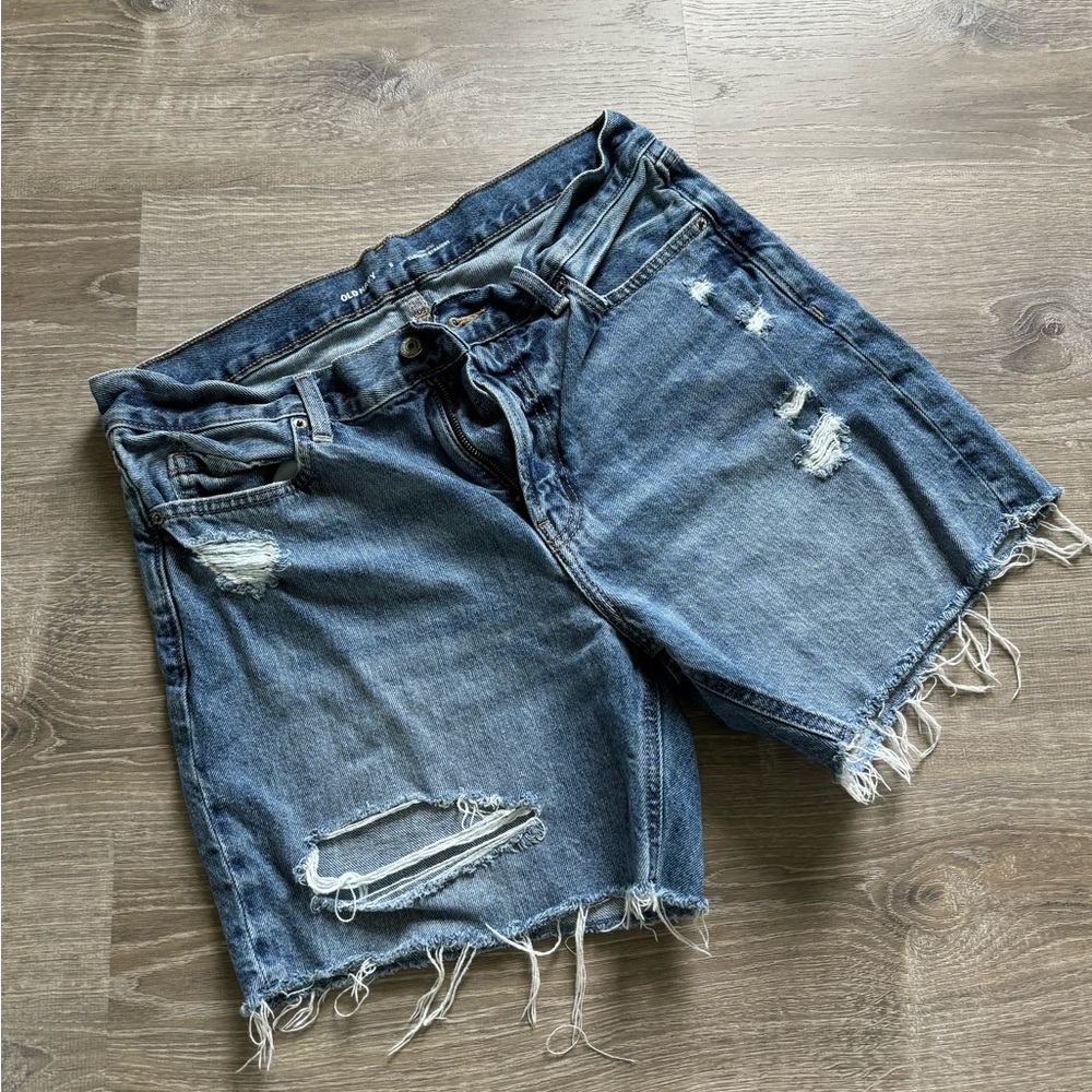 High Rise Slouchy Shorts